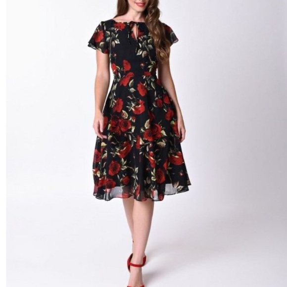Unique Vintage Dresses & Skirts - Unique Vintage Formosa Dress